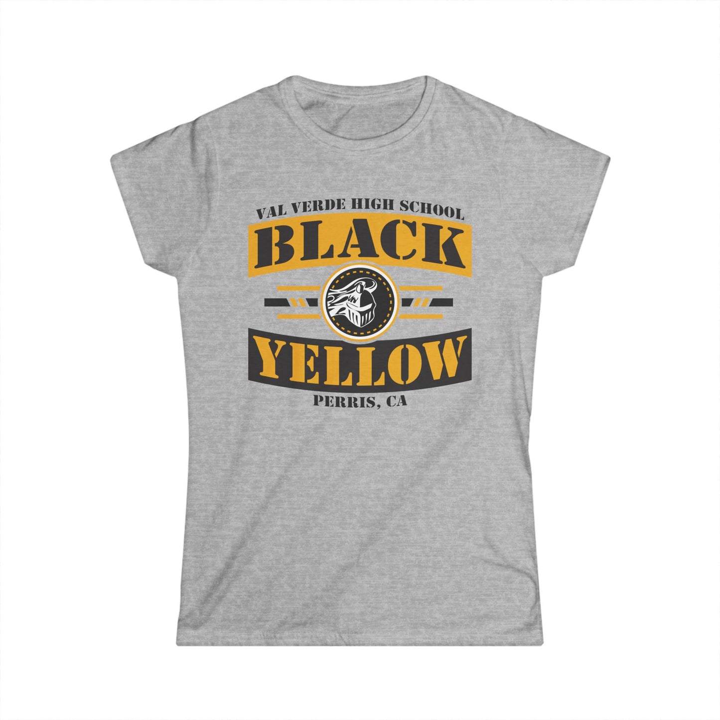 VVHS Knights Black & Yellow Tee - Women's