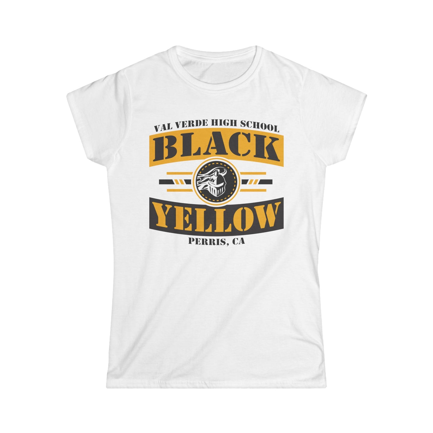 VVHS Knights Black & Yellow Tee - Women's